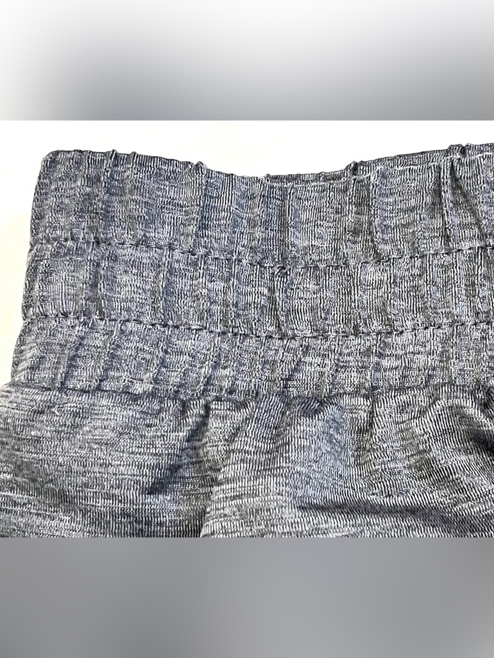 All in Motion Charcoal Gray Heather Athletic Shorts Pockets Women’s Size Large - Picture 12 of 16